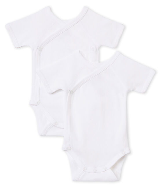 Unisex Babies' Short-Sleeved Newborn Bodysuit - Set of 2 variante 1