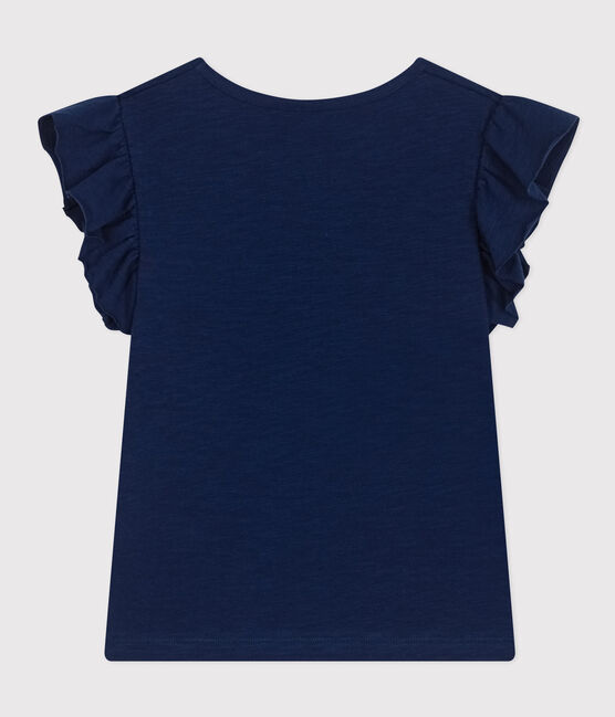 Girls' Slub Jersey T-shirt MEDIEVAL blue