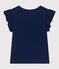 Girls' Slub Jersey T-shirt MEDIEVAL blue