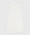 Babies' 3 TOG floral-print corduroy sleeping bag MARSHMALLOW white/MULTICO white