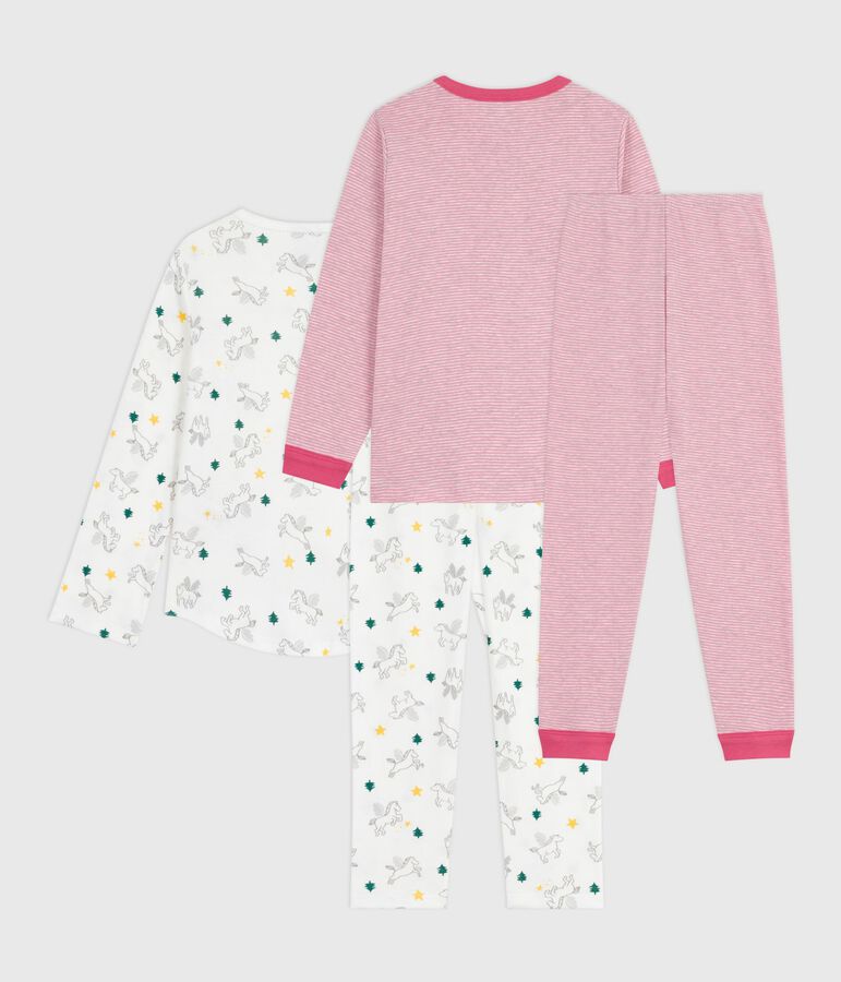 Pack of children's printed cotton pyjamas variante 1