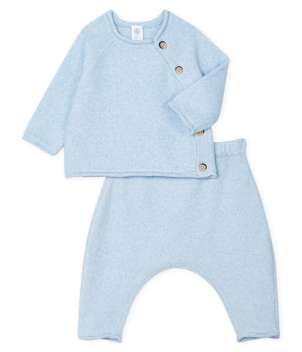 Babies' Clothing in Cotton/Merino Wool/Polyester - 2-Piece Set TOUDOU