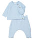 Babies' Clothing in Cotton/Merino Wool/Polyester - 2-Piece Set