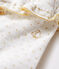 Baby Girls' Ruffled Leggings MARSHMALLOW white/OR yellow
