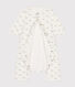 Babies' footless cotton bodyjama