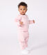 Babies' Petit Bateau embroidered cotton sweatshirt