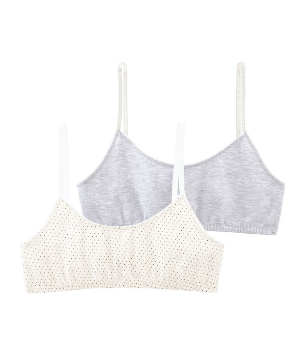 Girls' crop tops - Set of 2 multicolor