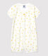 Babies' Organic Cotton Tiny Sun Pattern Playsuit
