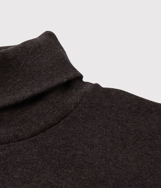 Women's Iconic Cotton Polo Neck CITY CHINE grey