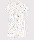 Girls' Sea Animals Short Cotton Pyjamas