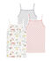 Little girl's strap vest trio variante 1