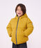 Children's plain puffer jacket yellow