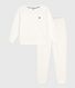 Women's plain cotton terry pyjamas