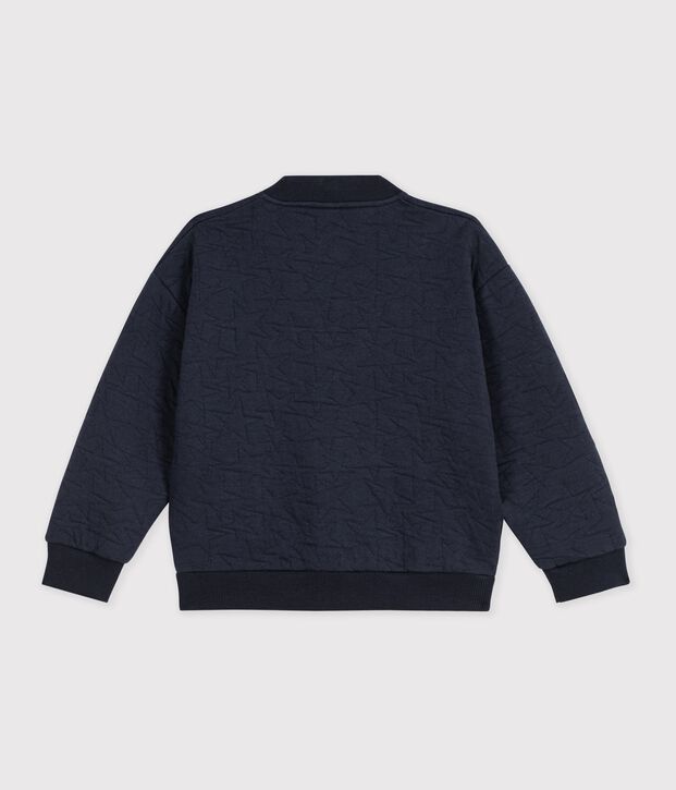 Children's plain cotton cardigan SMOKING