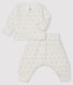 Unisex Baby's Tube Knit Clothing - 2-Piece Set