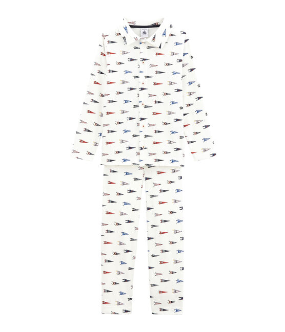 Little boy's pyjamas MARSHMALLOW white/MULTICO white