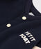 Babies' Fleece Baseball Jacket SMOKING blue/AVALANCHE