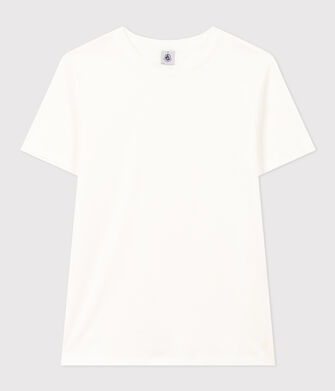 Women's Iconic plain short-sleeved rib knit T-shirt