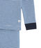 Little boy's fitted pyjamas. LIMOGES blue/MARSHMALLOW white