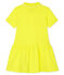 Baby Girls' Polo Shirt Dress EBLOUIS yellow