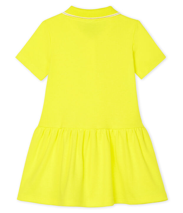 Baby Girls' Polo Shirt Dress yellow