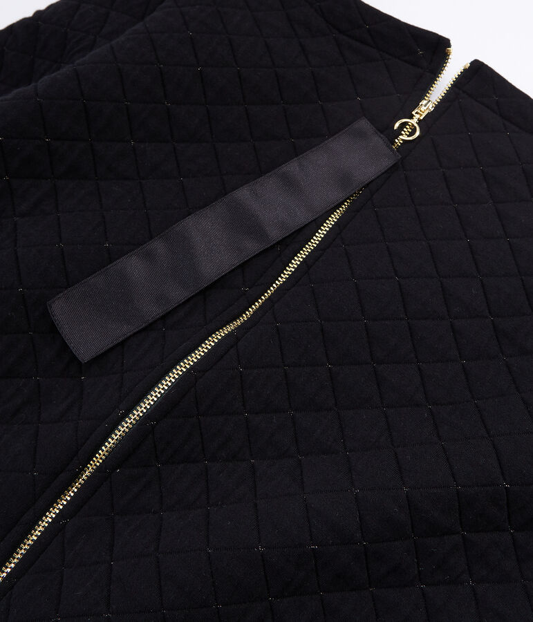 Women's Tube-Knit Shift Dress black/yellow