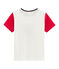 Boys' T-Shirt MARSHMALLOW white/PEPS red