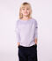 Children's cotton Breton top SQUAW purple/MILK