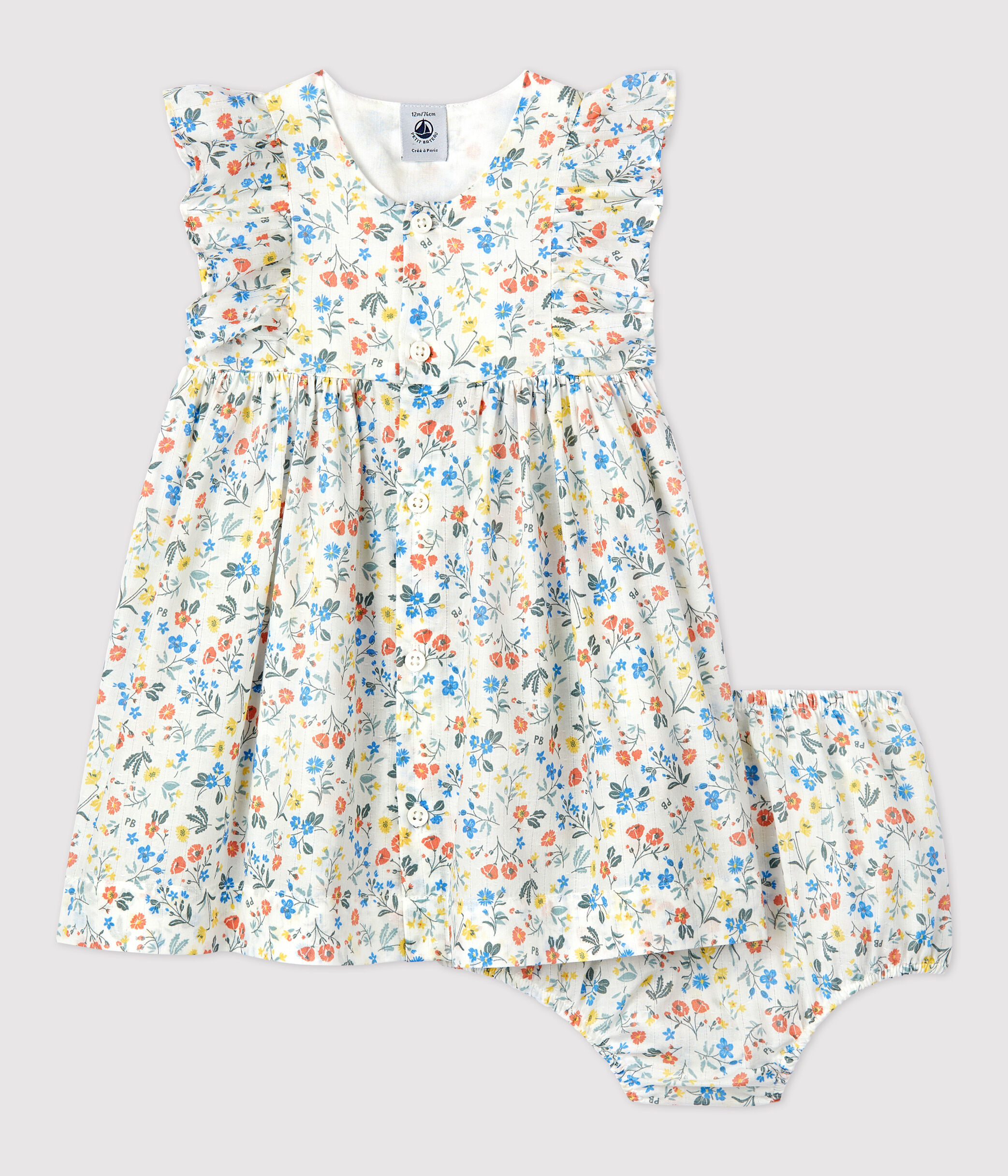 Newborn floral best sale dress