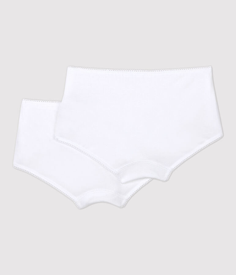 Girls' White Hipsters - 2-Pack variante 1
