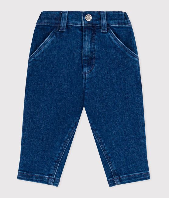 Babies' denim trousers DENIM MOYEN blue