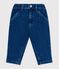 Babies' denim trousers DENIM MOYEN blue