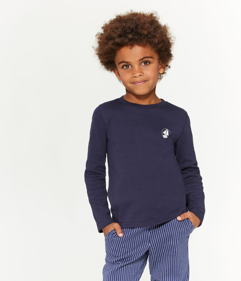 Boys' Plain and Screen Printed T-Shirts - 2-Piece Set multicolor