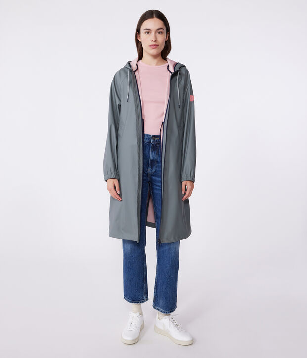 Women's long raincoat in two colours THUYA