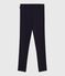Children's legging-style fleece trousers SMOKING blue