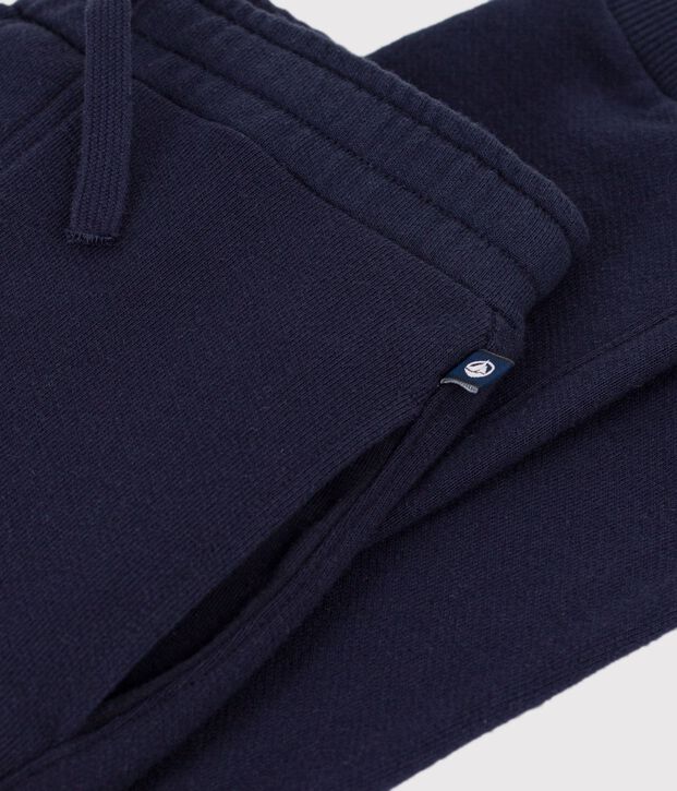 Children's plain cotton jogging bottoms SMOKING