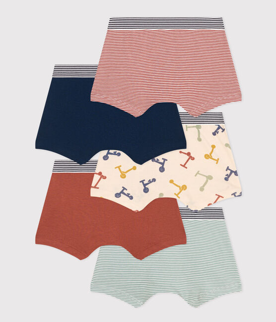 Children's Scooter Design Cotton Boxers - 5-Pack variante 1