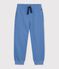 Children's cotton jogging bottoms blue