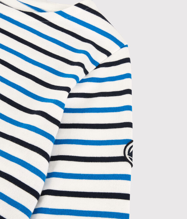 Women's Breton Cotton Top white/blue/blue