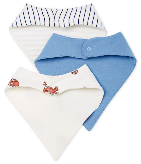 Baby Boys' Rib Knit Bibs - 3-Piece Set variante 1