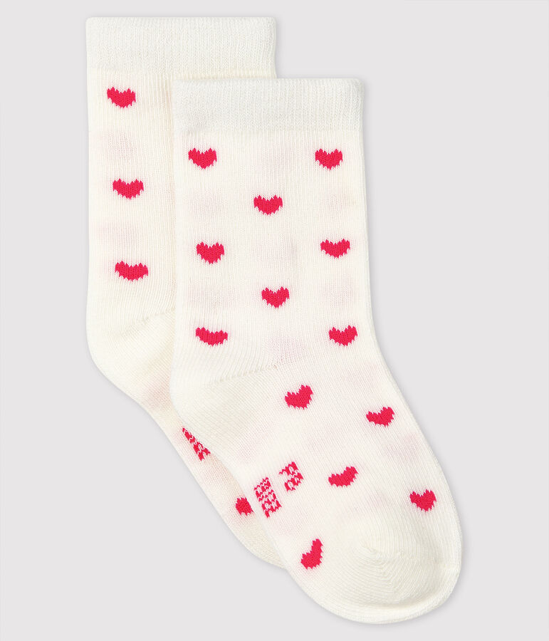 Pack of 2 pairs of socks for babies. multicolor