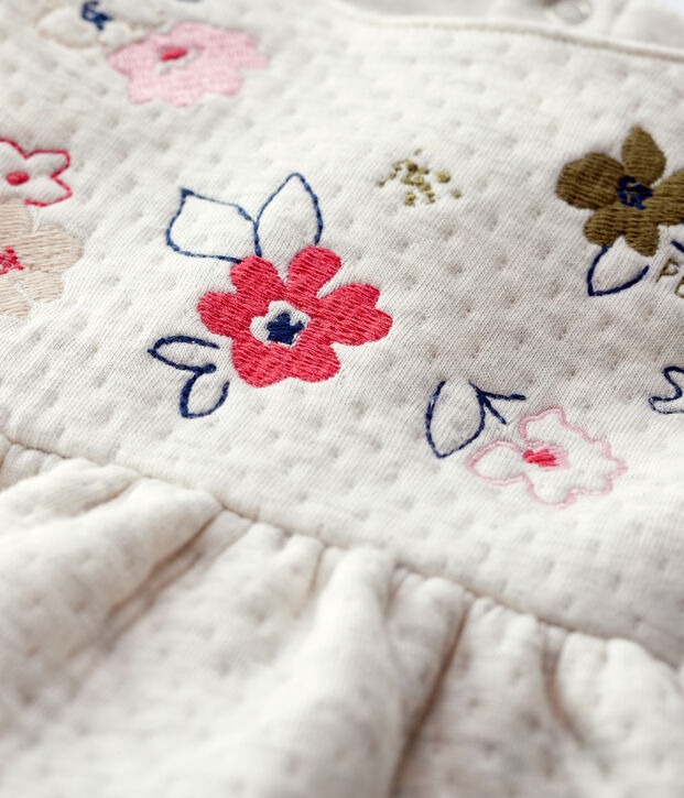 Babies' Quilted Dress MONTELIMAR CHINE