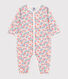 Babies' printed cotton footless pyjama suit