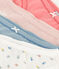 Girls' Tulip Patterned Cotton Briefs - 5-Pack variante 1