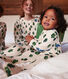Babies' Tree Patterned Fleece Pyjamas