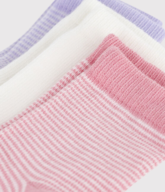 Babies' pinstriped cotton socks - 3-Pack variante 1