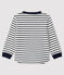 Baby boy's t-shirt MARSHMALLOW white/SMOKING blue