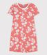 Girls' Hawaiian Themed Cotton Nightdress
