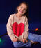 Girls' wool and cotton jumper AVALANCHE /CORRIDA
