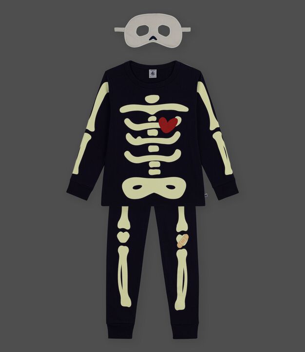 Children's cotton skeleton costume pyjamas SOIR